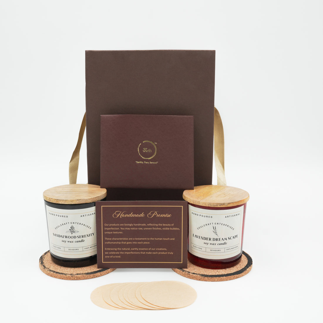 Couple Harmony Candles By अrth